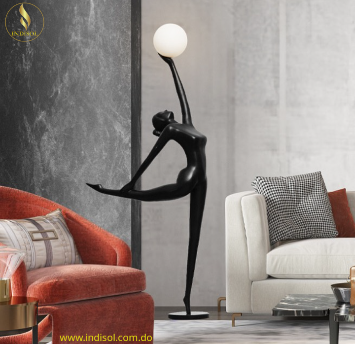 Escultura con Iluminacion LED (Ballet), Elegancia y Ahorro Energético