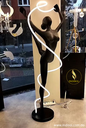 Escultura con Iluminacion LED (Ballet con Cinta), Elegancia y Ahorro Energético  (Indisol)