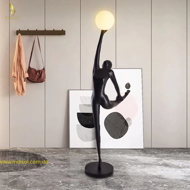 Escultura con Iluminacion LED (Ballet), Elegancia y Ahorro Energético ...