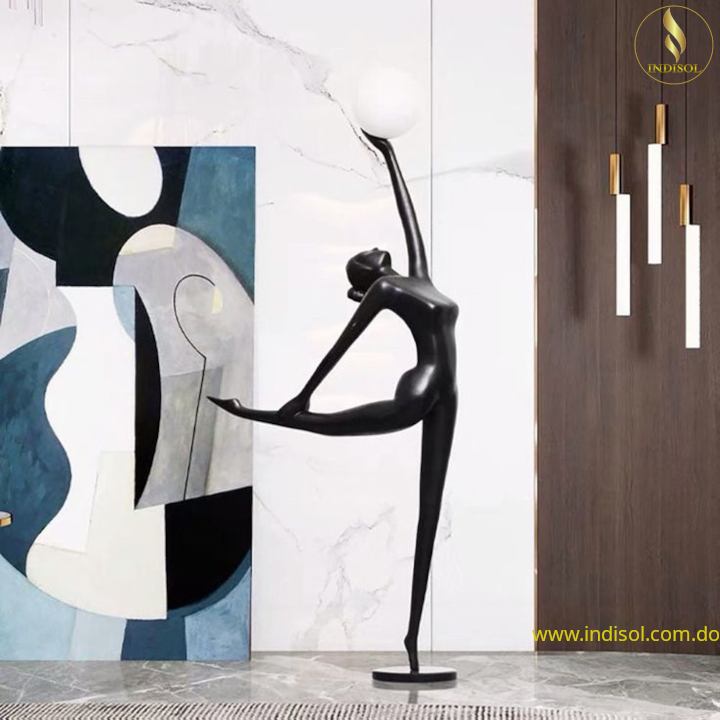 Escultura con Iluminacion LED (Ballet), Elegancia y Ahorro Energético ...