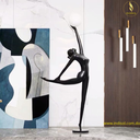 Escultura con Iluminacion LED (Ballet), Elegancia y Ahorro Energético