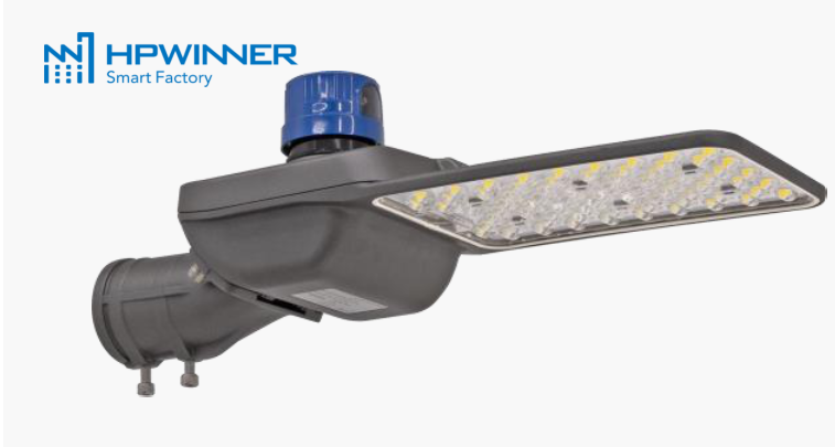 Lámpara de Calle LED Modular T88S06 con Base de 3 Pin, 90W, 5000K, 2171, 1x72pcs, Type II Short, HPW 5050, 100-277Vac, Dimmable de 0-10Vdc, Supresor de pico externo de 10KV, adaptador 40-50mm, IP68, Gris