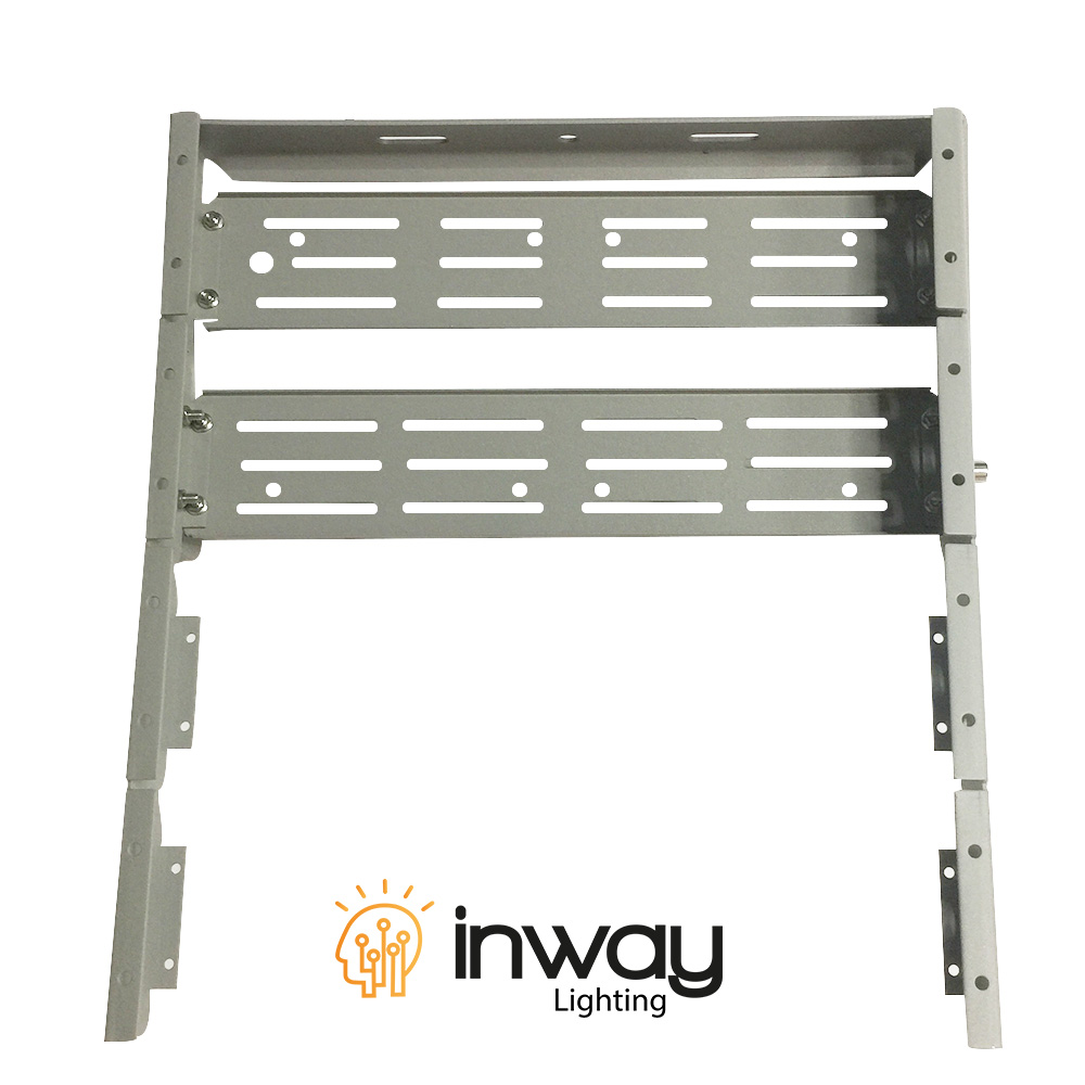 Cajetín p/Reflector LED RayFlex de 4 módulos, Gris