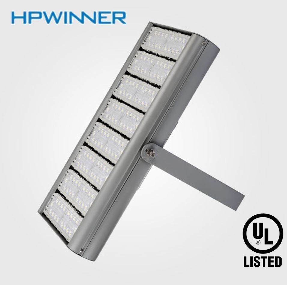 Reflector LED Modular FL2C-8, 480W, 8 Módulos, 5000K, M66A-VCA (1x90pcs), 5590, 90 Grados, HPW 3030, 72,000 horas de vida útil, 100-277Vac, IP68, Gris