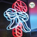 Adorno NavideÃ±o en NeÃ³n LED p/exterior tipo BastÃ³n, 32W, Rojo + CW 6000K, 110Vac, Dimensiones: L70xW55cm