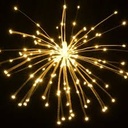 Decoracion NavideÃ±a LED tipo Fireworks p/Exterior, 3.6W, Amarillo, Flash, 110Vac, IP65100