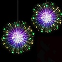 Decoracion NavideÃ±a LED tipo Fireworks p/Exterior, 3.6W, RGB, 110Vac, IP65