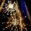 DecoraciÃ³n NavideÃ±a LED tipo Fireworks p/Exterior, 3.6W, 2700K Blanco CÃ¡lido, 110Vac, IP65