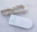 ExtensiÃ³n NavideÃ±a LED p/Exterior Vintage con baterÃ­a, 0.3W, RGB, 20LED/2Metros, IP65