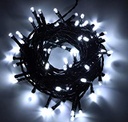 ExtensiÃ³n NavideÃ±a LED p/Exterior, 4W, 6000K Blanco FrÃ­o, 200LED/10Metros, 110Vac, Con cable verde de 3xÏ0.15mm2, IP20