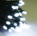 ExtensiÃ³n NavideÃ±a LED p/Exterior, 4W, CW 6000K + CW 6000K Flash, 200LED/10Metros, 110Vac, Con cable verde de 3xÏ0.18mm2, IP44