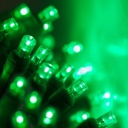ExtensiÃ³n NavideÃ±a LED p/Exterior, 4W, Verde, 200LED/10Metros, 110Vac, Con cable verde de 3xÏ0.15mm2, IP20