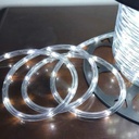 Manguera LED de Navidad de 2 pin, 110Vac, IP65, 6000K Blanco FrÃ­o, 36Led/Mts, 360 Grados