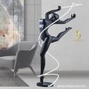 Escultura con Iluminacion LED (Ballet con Cinta), Elegancia y Ahorro Energético