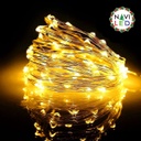 [IND-PR-00586] Extensión Navideña LED p/Interior Vintage, 1.5W, 2700K Blanco CÃ¡lido, 100LED/10Metros, 110Vac, con Cable color cobre