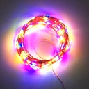 [IND-PR-00587] Extensión Navideña LED p/Interior Vintage, 1.5W, 4 colores, 100LED/10Metros, 110Vac, con Cable color cobre y Control Remoto RF