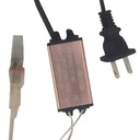 [IND-PR-00599] Fuente / Power Supply p/ExtensiÃ³n NavideÃ±a LED Vintage de 100LED/10Metros, 110Vac. Para Conectar Hasta 5 Extensiones, IP65
