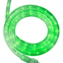 [IND-PR-00623] Manguera LED de Navidad de 3 pin, 110Vac, IP65, Verde, 36Led/Mts, 360 Grados