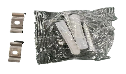 [IND-PR-00761] Kit de Instalación para Módulo LED Lineal Geometric, Incluye: 2 clips y 2 tornillos