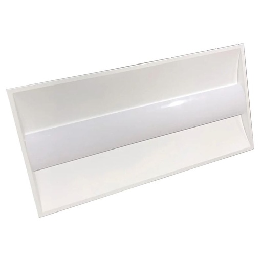 [IND-PR-01109] Troffer Panel LED Rectangular p/Empotrar con Switch, 30W / 40W / 50W, Múltiple CCT NW 4000K / 5000K / CW 6000K, 125Lm/w, 100-277Vac, Dimmable de 0-10Vdc, 24"x48"(600x1200mm), Borde Blanco