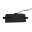 [IND-PR-01111] Alimentador de Riel p/Track Light, Negro