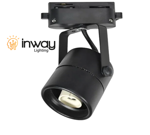 [IND-PR-01117] Cajetín p/Lámpara de Riel (Track light) LED, DG-5402-2, Base: GU10, 2 cables, Dimensiones: 60x90mm, Negro