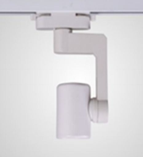 [IND-PR-01119] Cajetín p/Lámpara de Riel (Track light) LED, DG-5407-02, Base: GU10, 2 cables, Blanco