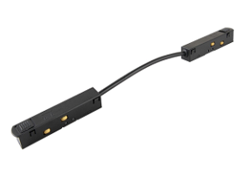 [IND-PR-01133] Conector Doble con cable p/Riel de 20mm de ancho de Lámpara Magnética de 2 cables, 48Vdc