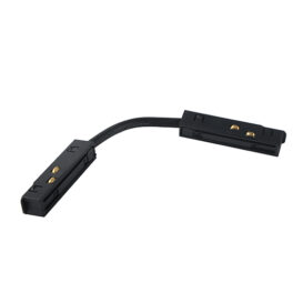 [IND-PR-01144] Conector Recto, Doble p/Riel de 20mm de ancho de Lámpara Magnética de 2 cables, 48Vdc