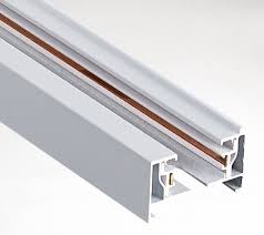 [IND-PR-01256] Riel de Superficie de 2 cables p/Track Light, 1.2mts, Blanco