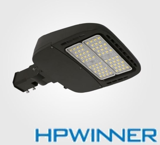 [IND-PR-01300] Lámpara de Calle LED Modular FL8A, 120W, 5000K, 3372, 36pcs, SANAN 5050, 100,000 horas de vida útil, 100-277Vac, Con brazo ajustable, IP68, Gris Oscuro