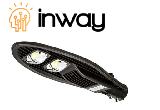 [IND-PR-01365] Lámpara de Calle LED Tipo COB, 100W, 2x50W, 3000K Blanco Cálido, 85-265Vac, 120 Grados