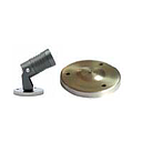 [IND-PR-01375] Base Circular p/Reflector LED, Diámetro: 75mm, Material: Acero Inoxidable 304, Plateado