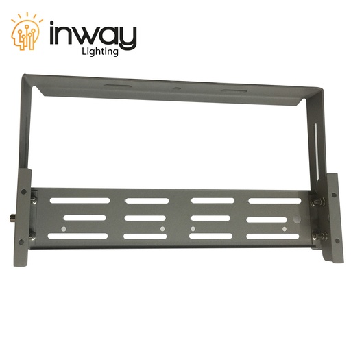[IND-PR-01395] Cajetín p/Reflector LED RayFlex de 1 módulo, Gris