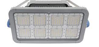 [IND-PR-01483] Reflector LED Modular, FL18A-8, 300W, 5000K, 2225 (8x24pcs), 25 Grados, 100-277Vac, Con Supresor de pico interno de 10KV, IP68, Gris