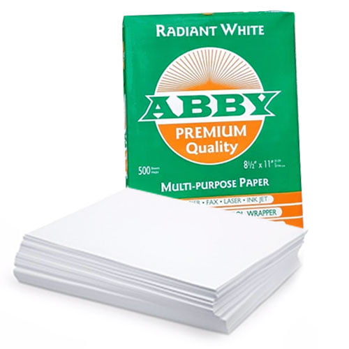 [IND-PR-00033] Resma de Papel Bond 8½ ”x 11”, ABBY