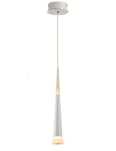 [IND-PR-00138] Lámpara LED Decorativa Colgante, DG50624P, 7W, 4000K Blanco Natural, 85-265Vac, Dimensiones: 120x120x700-1200mm, IP20