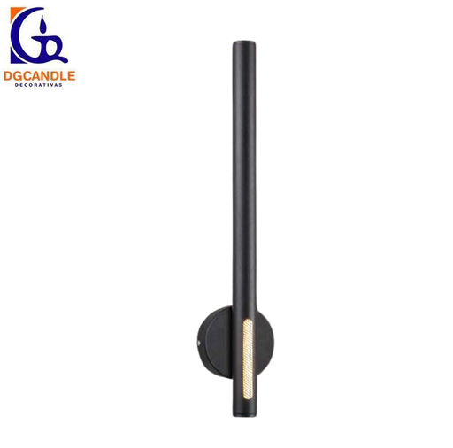 [IND-PR-00223] Lámpara LED Decorativa de Pared (Aplique), DG50172W, 17W, 4000K Blanco Natural, 85-265Vac, Dimensiones: 120x70x1000mm, IP20, Negro