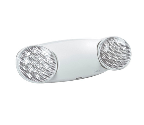 [IND-PR-00056] Lámpara de Emergencia de Focos Dirigibles, 3W, 120-277Vac, Batería: 3.6V, 700mAh, 90 minutos, Alcance: 80m2