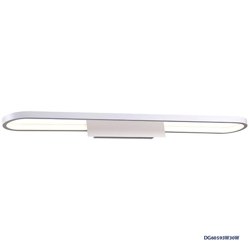 [IND-PR-00269] Lámpara LED Decorativa de Pared (Aplique), DG60593W, 30W, 3000K Blanco Cálido, 85-265Vac, Dimensiones: Φ800X140XH65MM, IP20