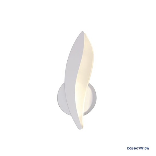 [IND-PR-00282] Lámpara LED Decorativa de Pared (Aplique), DG61077W, 10W, 3000K Blanco Cálido, 85-265Vac, Dimensiones: Φ100X45XH260MM, IP20