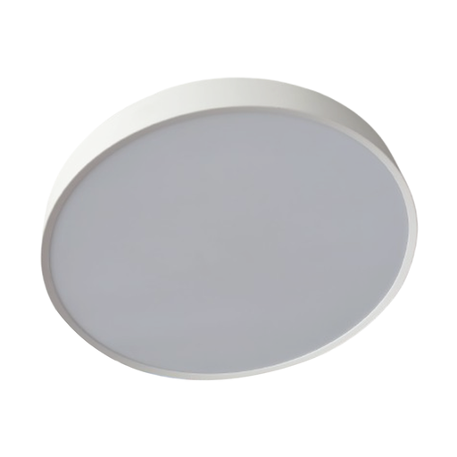 [IND-PR-00305] Lámpara LED Decorativa de Superficie, DG50512C, 60W, 4000K Blanco Natural, 85-265Vac, Dimensiones: 476x476x72mm, IP20, Blanco