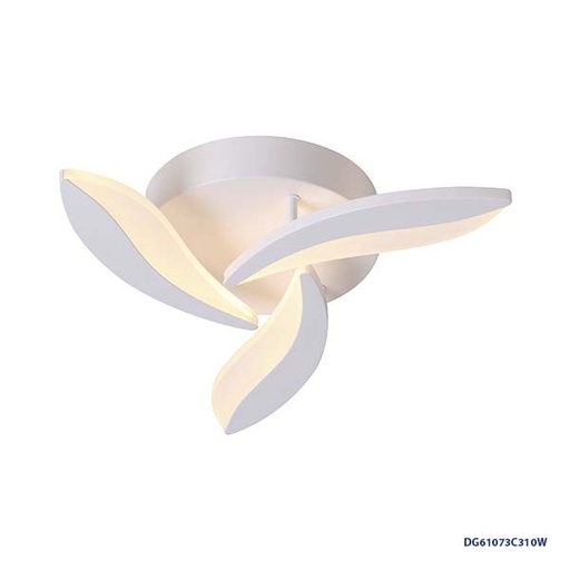 [IND-PR-00339] Lámpara LED Decorativa de Superficie, DG61073C, 30W, 4000K Blanco Natural, 85-265Vac, Dimensiones:  Φ450x80mm, IP20
