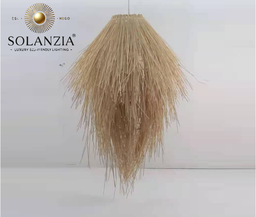 [IND-PR-00418] Lámpara Decorativa Artesanal, Pirae, Colgante, E27, Dimensiones: Φ240xH375mm, Material: Rattan