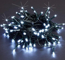 [IND-PR-00548] ExtensiÃ³n NavideÃ±a LED p/Exterior, 8W, 1700Lm, 6000K + 6000K Flash, 200LED/10Metros, 110Vac, Con cable verde de cobre 3xÏ0.2mm2, IP44