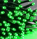 [IND-PR-00579] Extensión Navideña LED p/Exterior, 8W, 1700Lm, Verde claro, 200LED/10Metros, 110Vac, Con cable verde de cobre 3xÏ0.2mm2, IP44