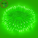 [IND-PR-00580] Extensión Navideña LED p/Exterior, 8W, 1700Lm, Verde, 200LED/10Metros, 110Vac, Con cable clear de cobre 3xÏ0.2mm2, IP44